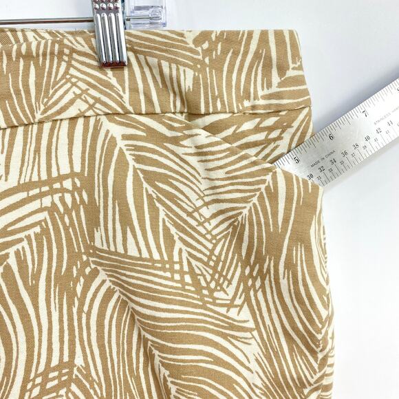 Talbots Capri Pants Womens Petite Size 20WP Brown Elastic Waist W Signature - Picture 9 of 12